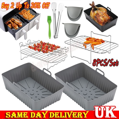8pcs air fryer - air, &