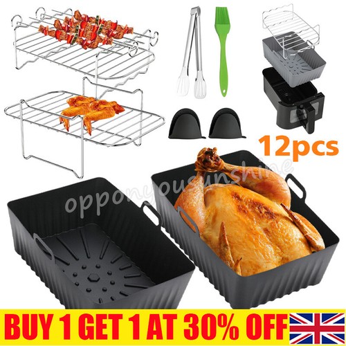 12pc air fryer accessories - 12pc,