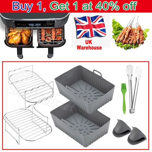 Air fryer silicone liner - liner, rack